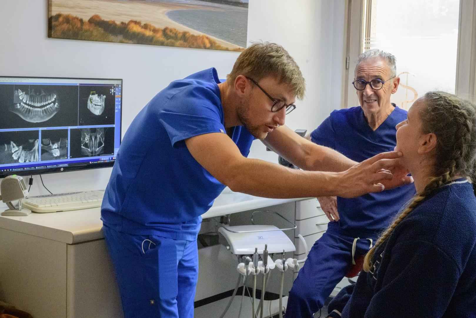 examen clinique dentaire