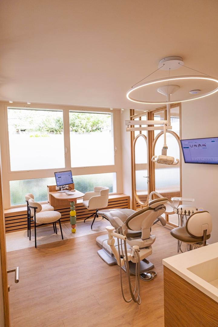 salle de soin cabinet orthodontie  paris 17ème 